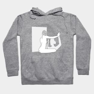 Against the wall Hoodie